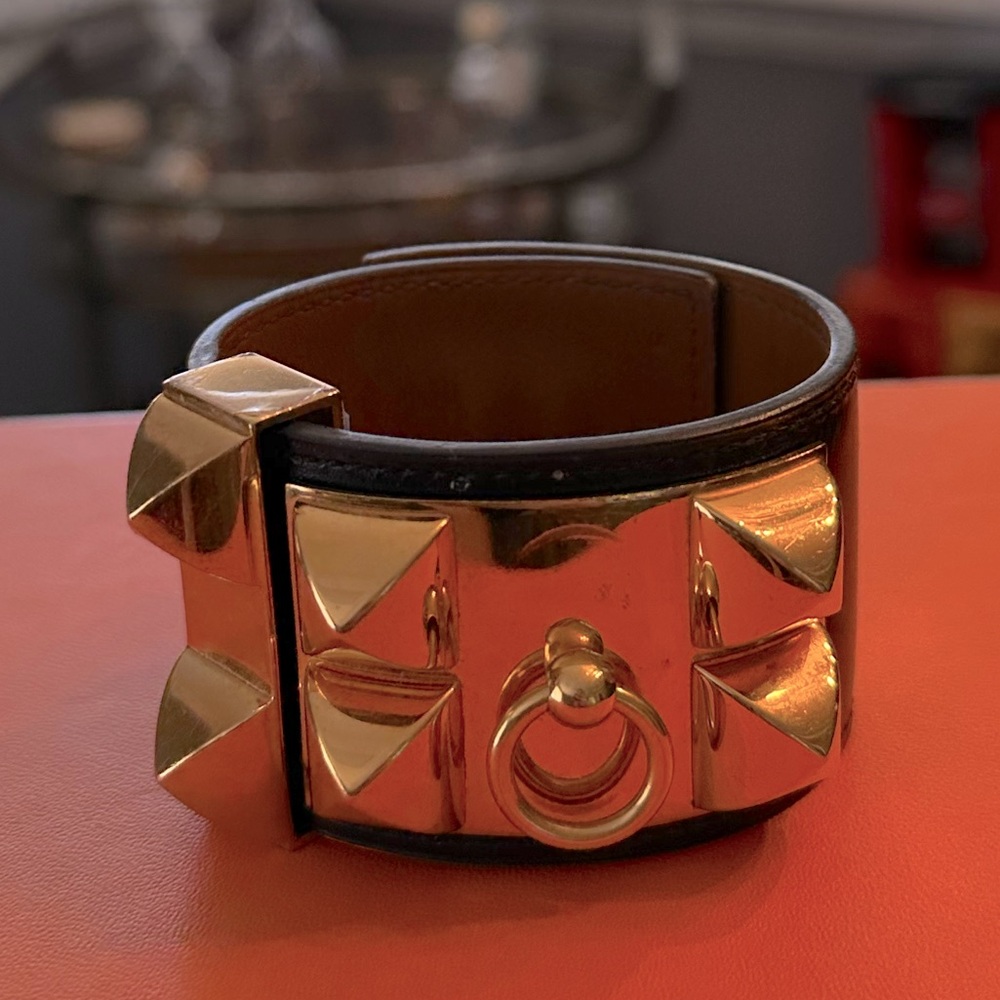 Hermes Collier de Chien Bracelet